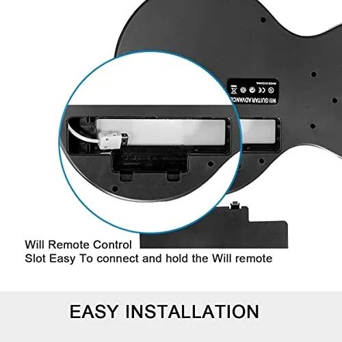 Guitarra De Wii Guitar Hero Para Controlador De Wii Inalámbr