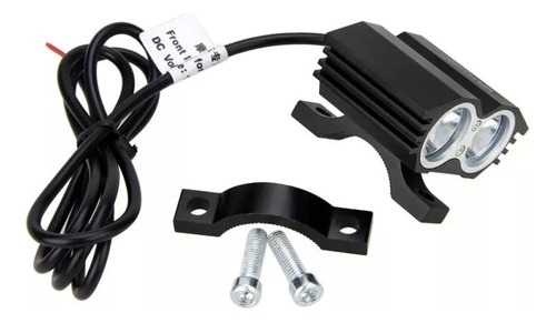 Faro Auxiliar Para Moto Cree Led 20w Mty Lux Led 