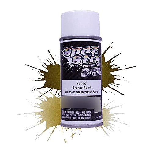 Pintura En Aerosol Spaz Stix - Bronce Perlado, Lata De 3.5oz