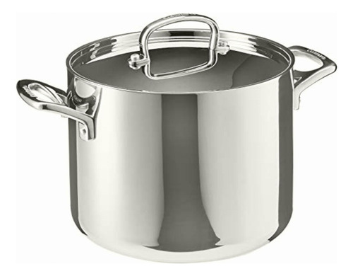 Cuisinart - Cacerola Con Tapa, Marmita, Plateado, 5,67l, 1