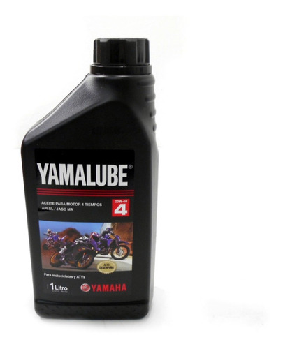 Aceite Yamaha Yamalube 20w40 4t X Litro