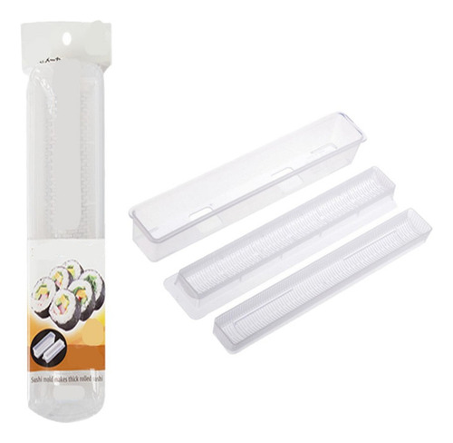 Set De Moldes 3u Rodillo. Cuchara. Triangular Maki Nigiri
