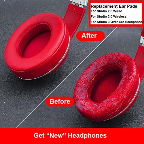 Kit De Almofadas De Fone De Ouvido Para Beats Studio 2.0/3.0