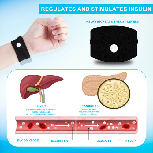 Pulseira De Equilíbrio De Glicose No Sangue