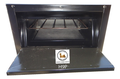 Horno Pizzero Para 2 Charolas De 45*45 H9p