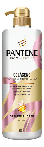  Acondicionador Pantene Pro-v Miracles Colágeno Nutre & Revitaliza 510ml