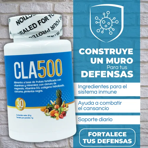 Sistema Inmunológico Cla500 C/ - g a $2645