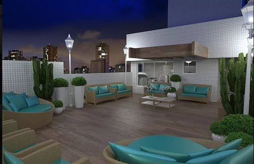 Imagem 5 de 10 de Apartamento, 2 Dorms Com 93.33 M² - Guilhermina - Praia Grande - Ref.: Ter31 - Ter31