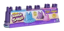 Comprar Kinetic Sand 3 Pack 3 Colores Brillantes Spin Master