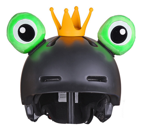 Accesorios Para Casco Corona De Ojos De Rana Linda Con