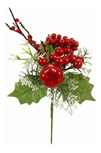 Fantasias Miguel Pick Navideño Cerezas/manzana 21cm 1pz