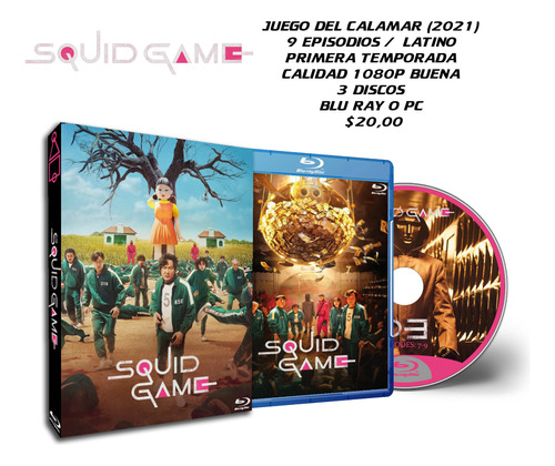 El Juego Del Calamar / Squid Game 2021 Hd 1080p Latino