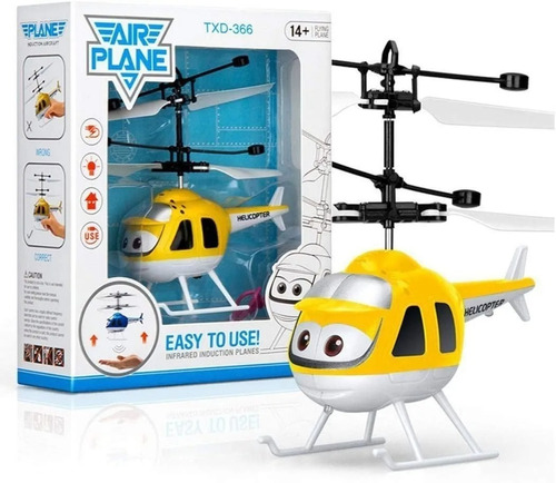 Helicóptero De Juguete Para Niños Infrarrojo Recargable Usb