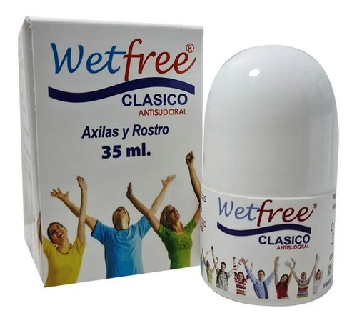 Antitranspirante Desodorante Wetfree Clasico Axilas Y Rostro