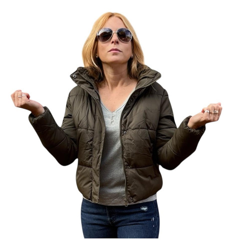 Campera De Abrigo Mujer Way Voo Inflable Importada
