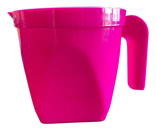 Jarra 2 Litros Com Tampa E Aparador De Gelo Água Suco Pink