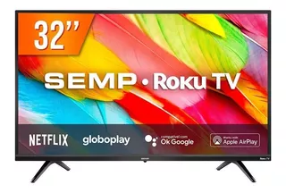 Smart TV Semp 32R6500 LED Roku OS HD 32" 110V/220V