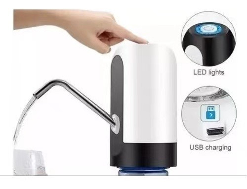 Dispensador Automático De Agua Usb, Bomba Recargable