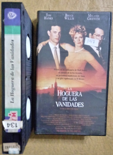 La Hoguera De Las Vanidades - Vhs Avh Original