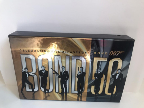 Imagem 2 de 10 de Box 007 - James Bond 50 Anos (23 Blurays) - Importado