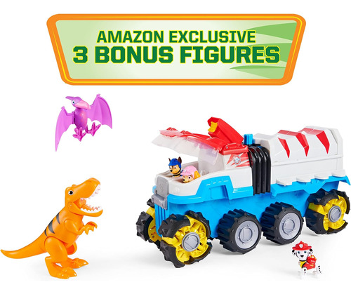 Paw Patrol, Patroller Motorized Vehicle Con 3 Figuras De Acc