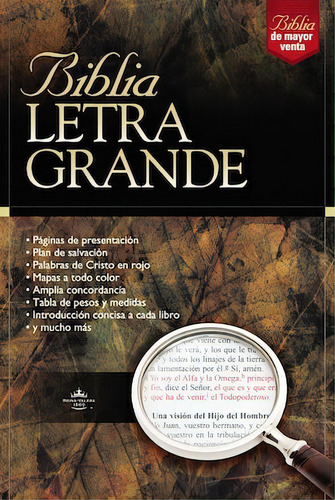 Santa Biblia: «Reina Valera»: Revisión 1960 (Letra grande), de Editorial Vida. Editorial Vida en español, 2006