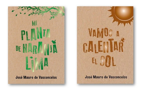 ** 2 Libros Jose Mauro De Vasconcelos ** Planta Naranja Lima