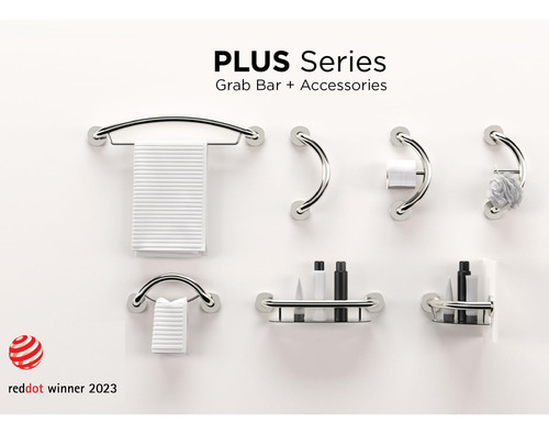 Toallero Serie Plus, Barras De Agarre Para Baño Y Ducha, Seg