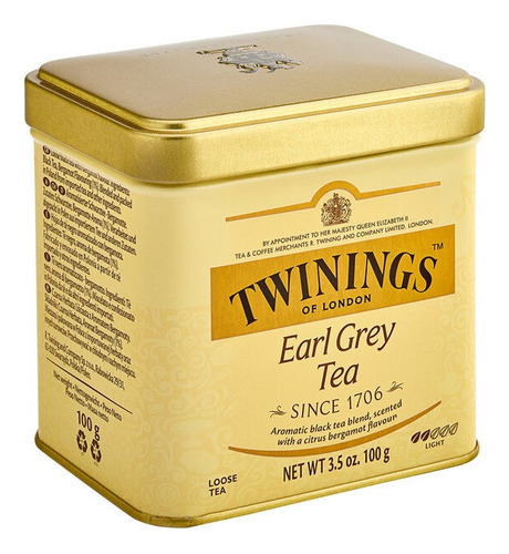 Te Infusion Early Grey Twinings 100grs. 2pack