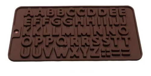 Molde Chocomensaje Letras Abecedario 1,8 Cm- Choco Mensajes 