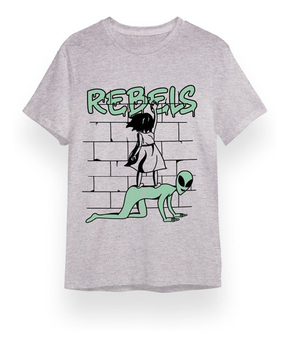 Remera Rebels - Alien - Lunatics Brotherhood ®