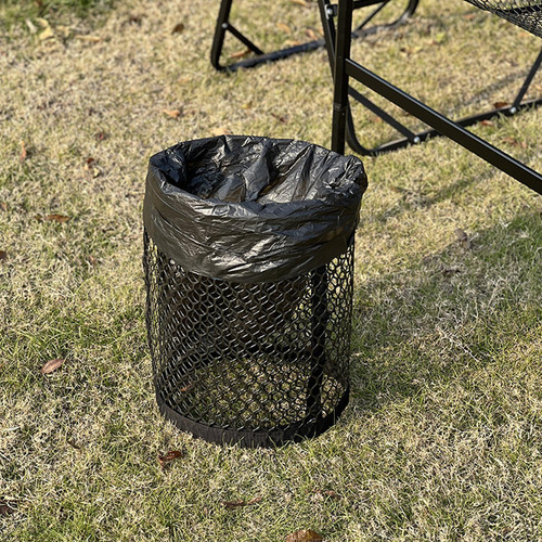 Estante De Red Colgante Para Acampar, Cubo De Basura