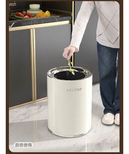 Cubo De Basura Doméstico De Gran Capacidad Con Pedal