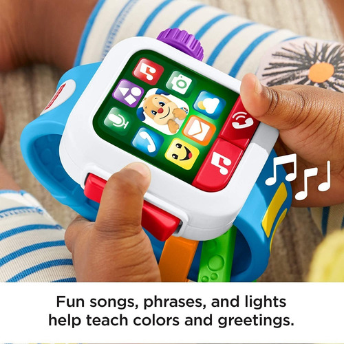 Imagen 4 de 7 de Fisher Price Laugh & Learn Smartwatch Musical Baby Toy Bebes