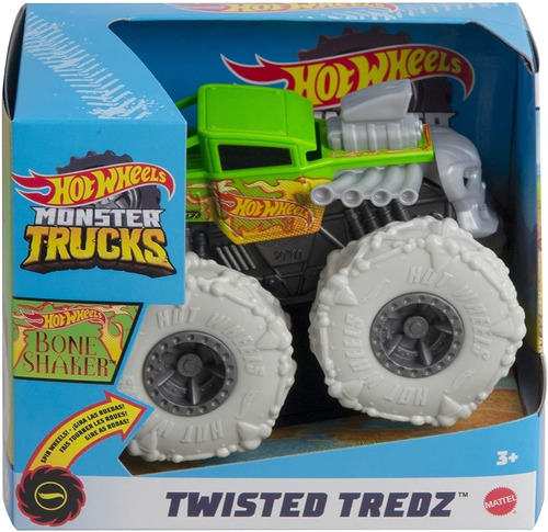 Hot Wheels Monster Truck Twisted Tredz Tracción 1:43 