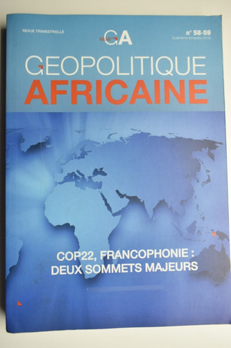 Géopolitique Africaine:nº58-59  2016                    C174