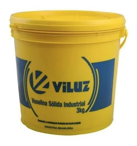 Imagem 2 de 2 de Vaselina Sólida Montagem Pneu Industrial Viluz Balde 3kg