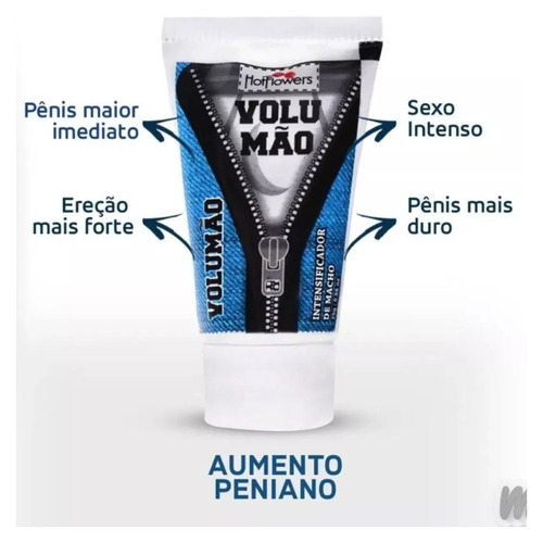 Gel Volumão Excitante Masculino - 25g - Hot Flowers