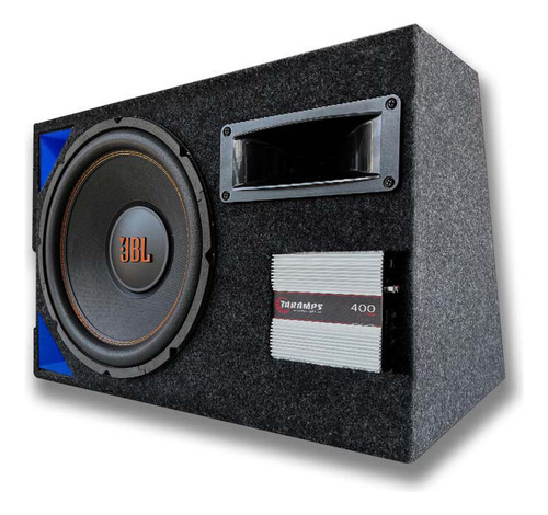 Caixa De Som Para Carro Jbl 500w Subwoofer 12 Módulo Taramps