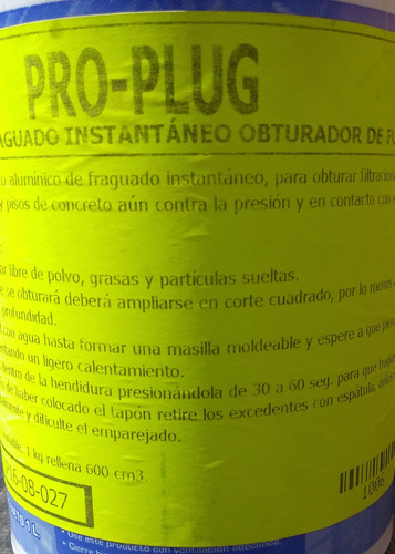 1k  Mortero Sellagrieta Fugas En Cemento Bajo El Agua 30  