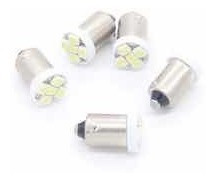 Bombillo Muelita 1 Contacto Led 5 Led (par)