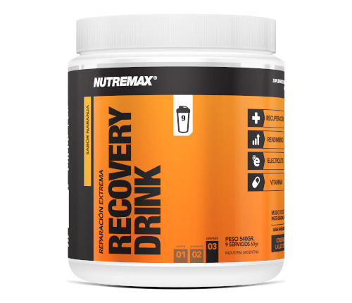 Recovery Drink Nutremax Reparacion Muscular 540g. Libertator