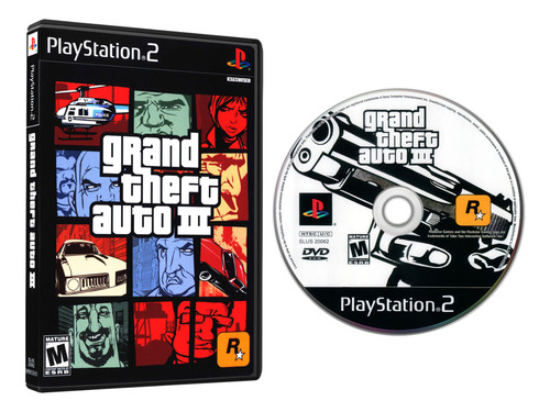 Jogo Gta Grand Theft Auto 3 Playstation 2 Ps2
