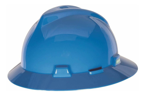 Msa 10058320 V-gard Full-brim Hard Hat With 1-touch Suspensi