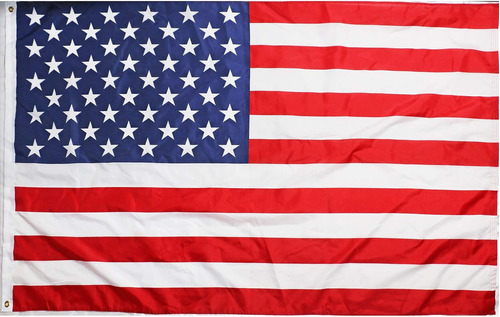 Dlory Bandera Estadounidense 4x6 Pies Poliéster Liviano Resi