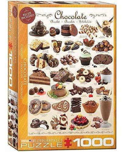 Eurographics Chocolate Puzzle De 1000 Piezas
