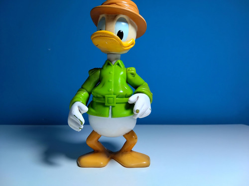 Muñeco Figura Pato Donald Explorador (Usado)