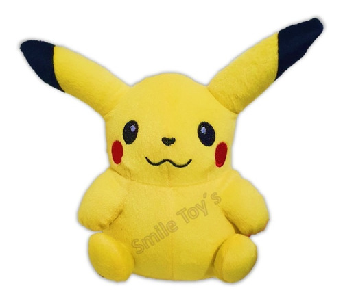 Peluche Pokemon Pikachu 25cm Excelente Calidad Bordado