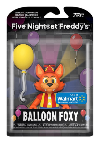 Funko Balloon Foxy Action Figure Five Nights At Freddys