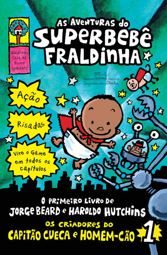 As Aventuras Do Superbebê Fraldinha, De Dav Pilkey. Editora Companhia Das Letrinhas, Capa Mole Em Português, 2020
